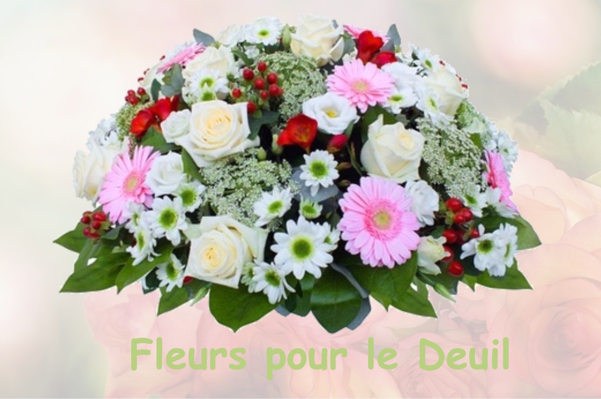 fleurs deuil SAINT-BUEIL